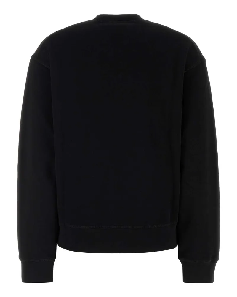 Dsquared2 Women's Black Cotton Sweatshirt 962 Exterior: Felpe Black