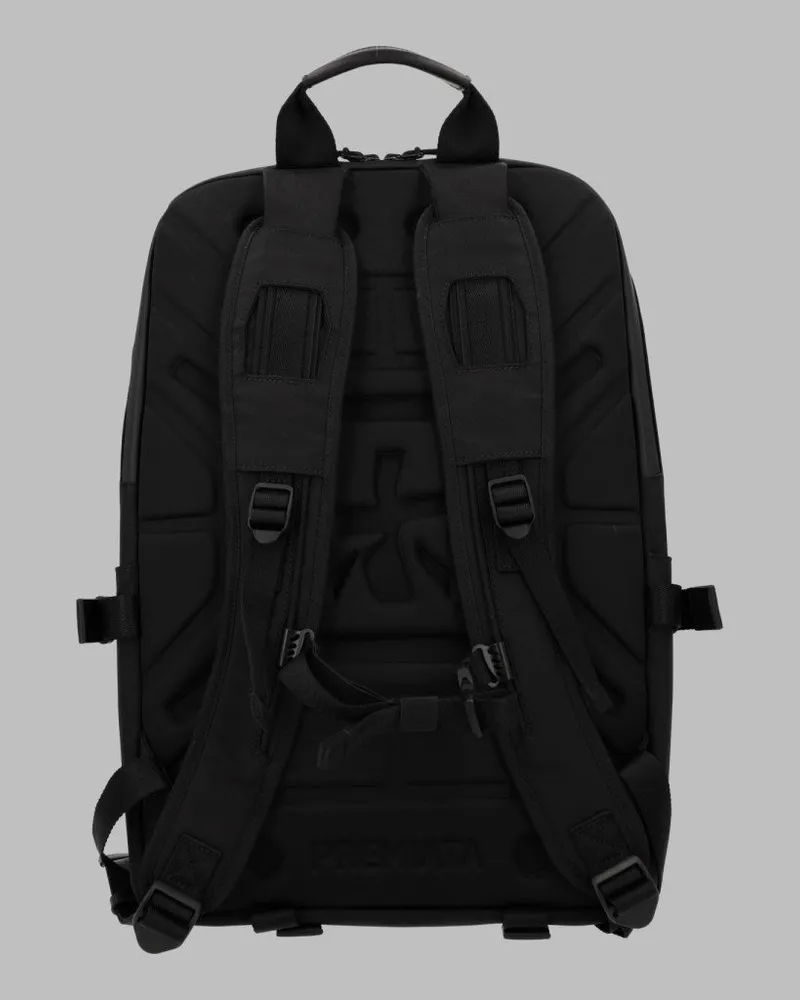 Premiata Ventura Nylon Backpack — Black Black