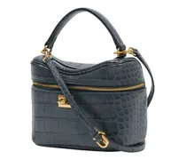 Women's Rodeo Vanity Crossbody Bag Gray Calfskin