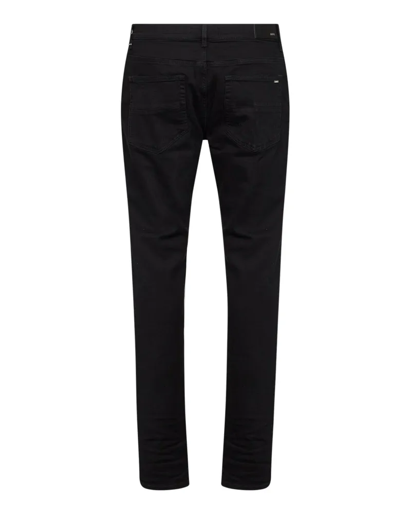 Amiri Men's Jeans Stack Skinny-Fit Black Cotton Black