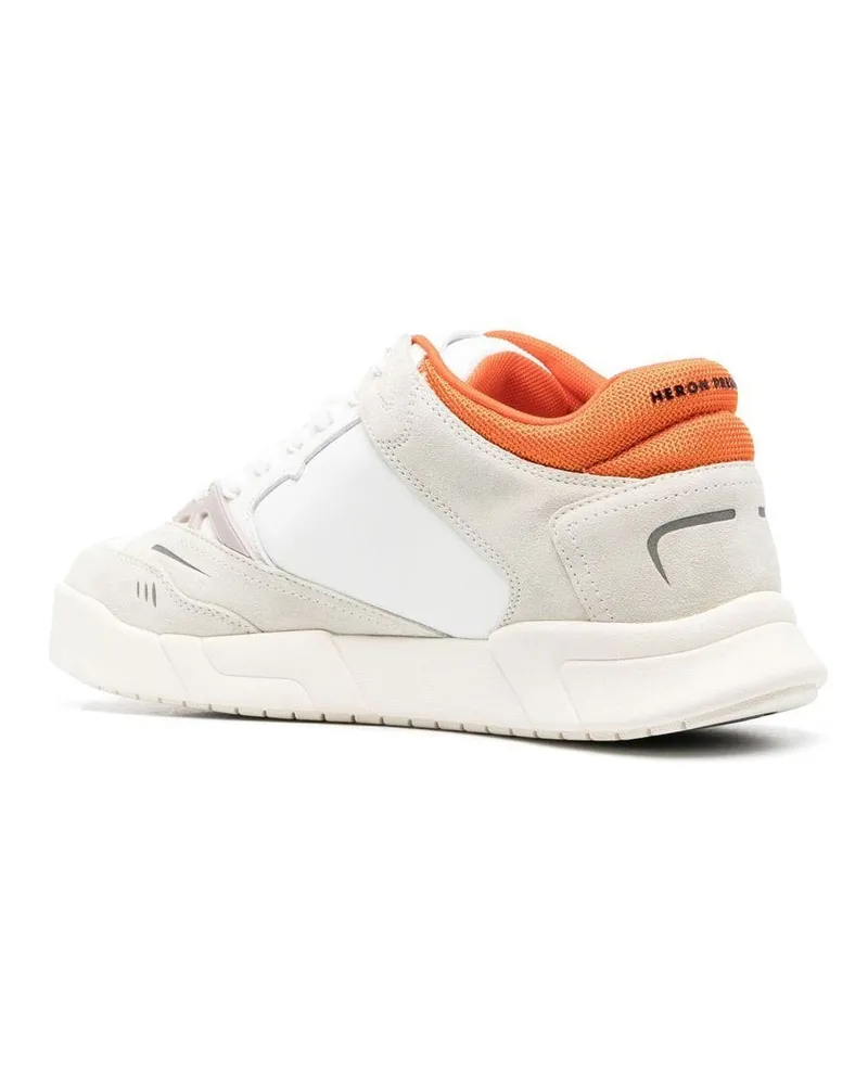 Heron Preston Men's Low Key Sneakers White Shoes White