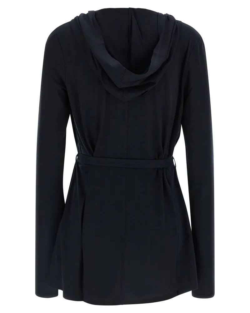 Max Mara Women Blue Lyocell Cardigan Clothing Navy
