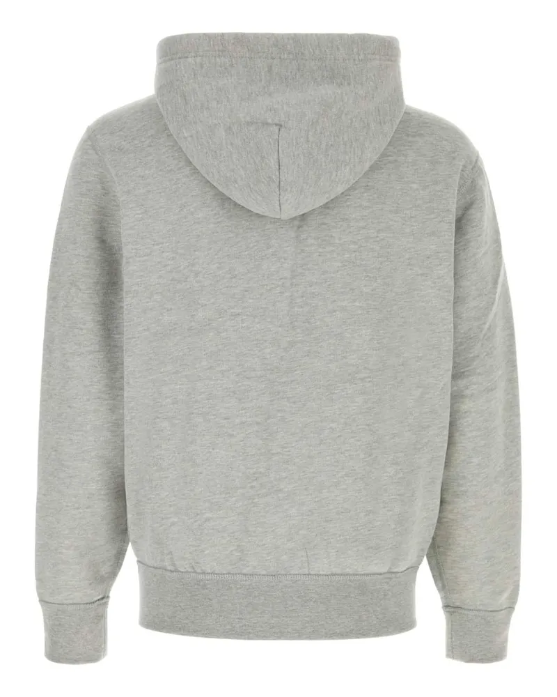 Ralph Lauren Men's Grey Cotton Sweatshirt Andoverheather Exterior: Polyester Maglie Sweater Gray