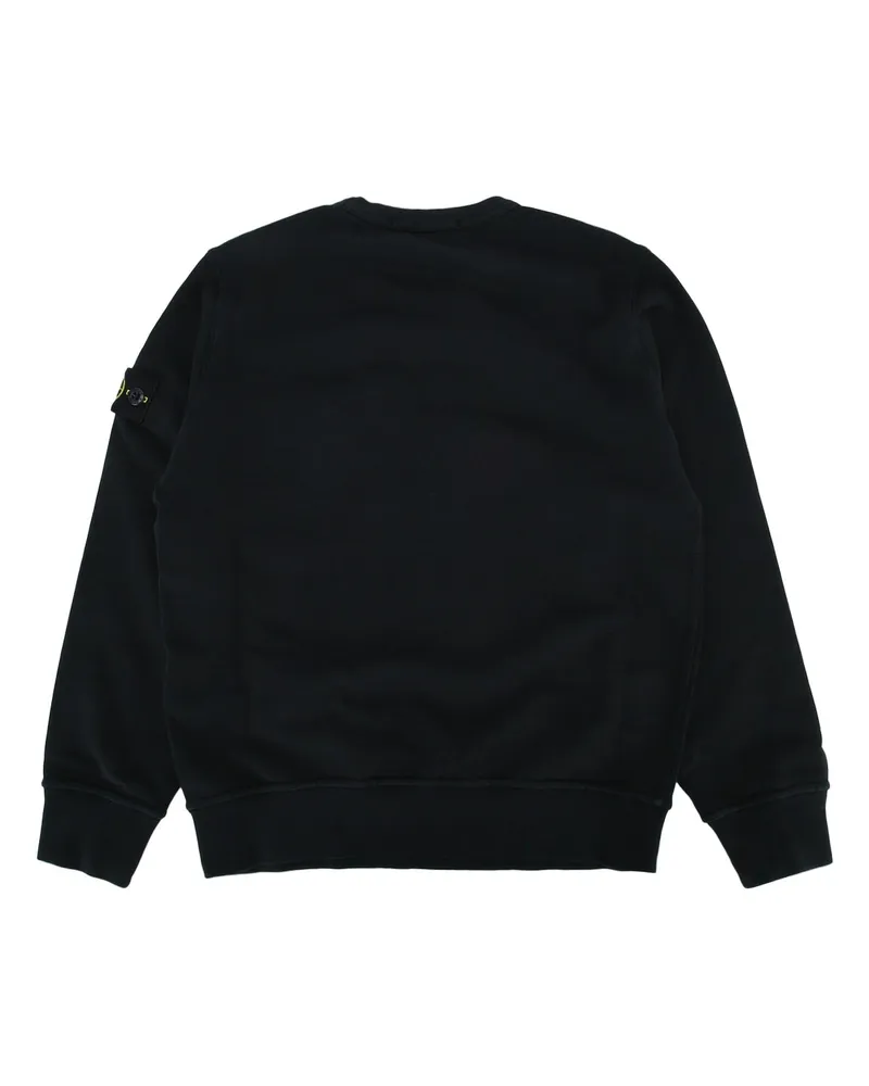 Stone Island Boys' Sweatshirt Black Felpe Sweater Black