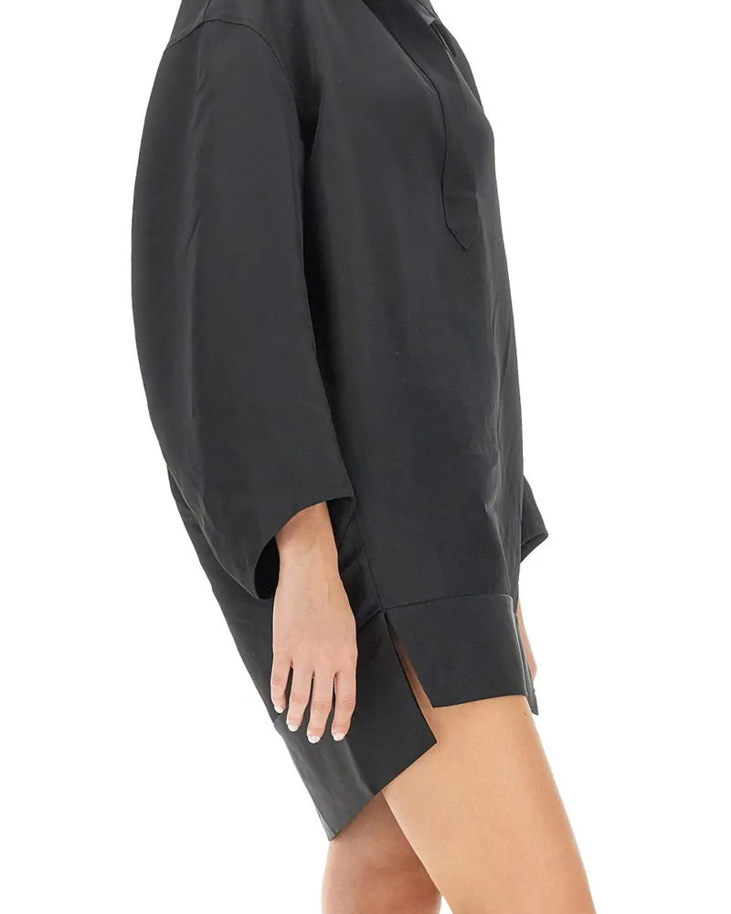 KHAITE Kal Dress — Black Black