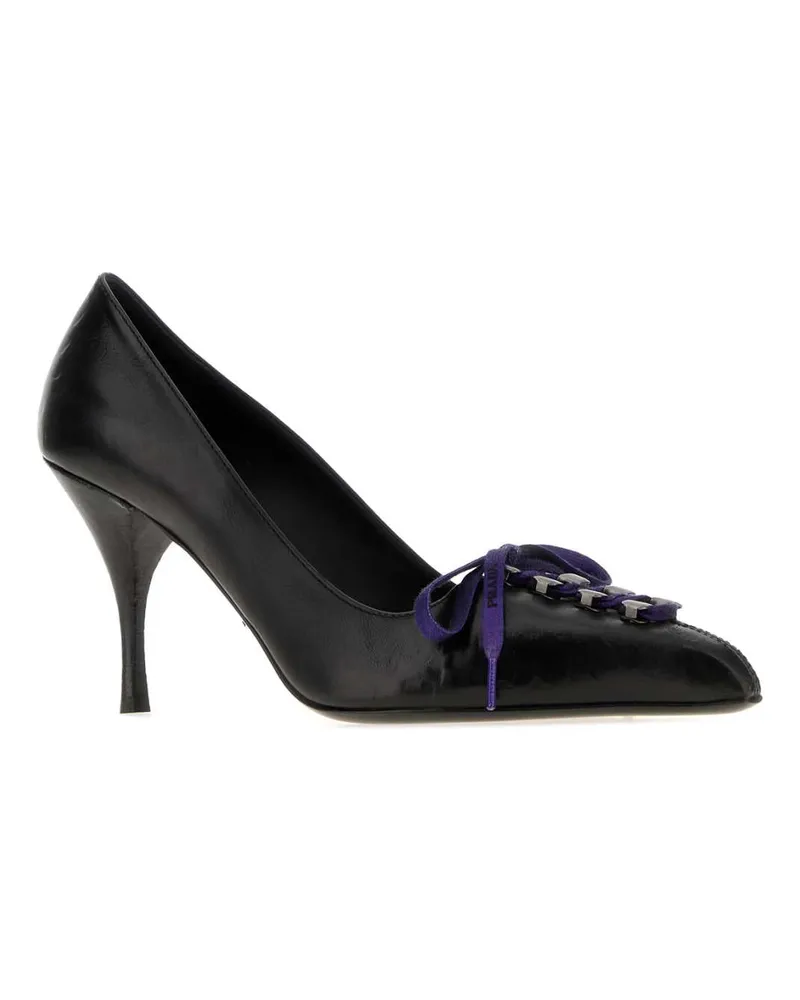 Prada Décolleté Heel — Black Black