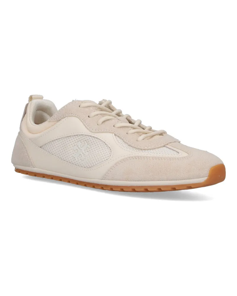 Tory Burch Women's Sneakers White Upper: Bovine Suede White