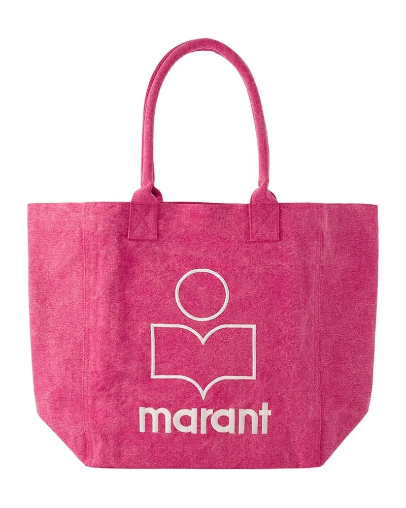 Isabel Marant Women's Yenky Shopper Bag -  Cotton Pink Totes-Shopping-Bags Pink