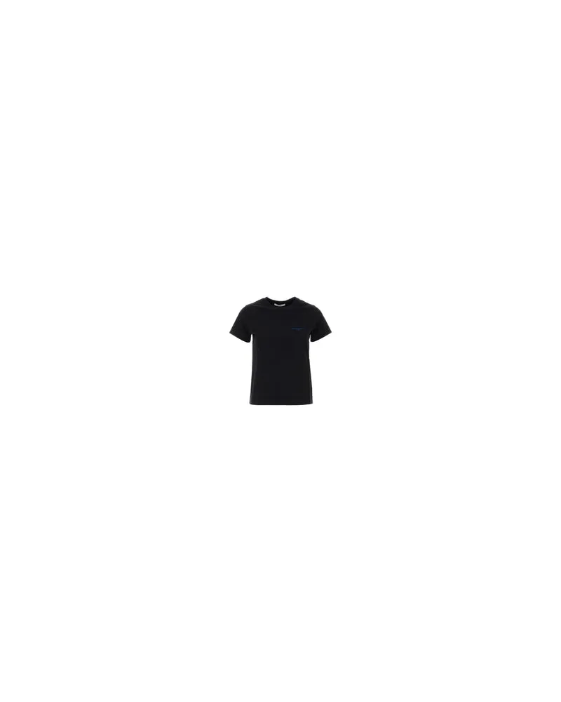 Givenchy Black Exterior: Cotton T-Shirt T-shirts And Polos Black