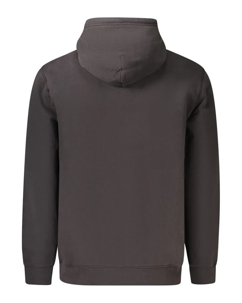 Tommy Hilfiger Logo-Appliqué Cotton Hoodie — Black Black