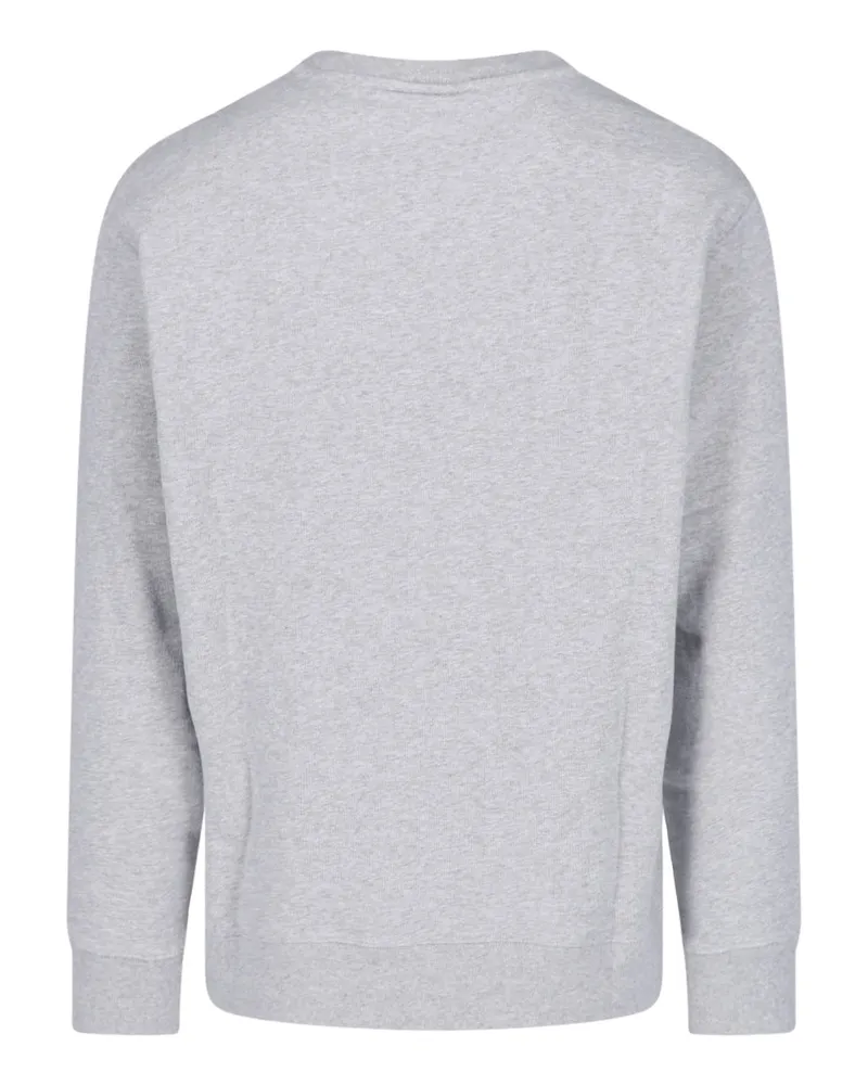 Kitsuné Men's Sweaters Grey Cotton Gray