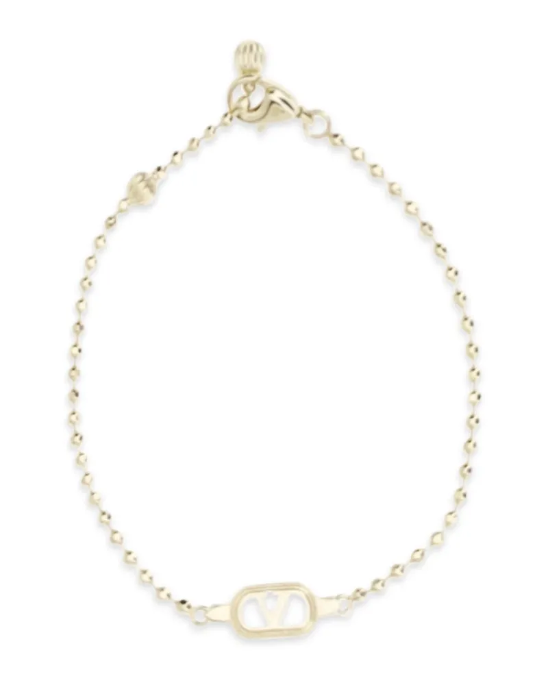 Valentino Garavani Women Ovalette Bracelet Metal And Swarovski® Crystals Oro-Crystal Bracelets Oro/crystal Gold