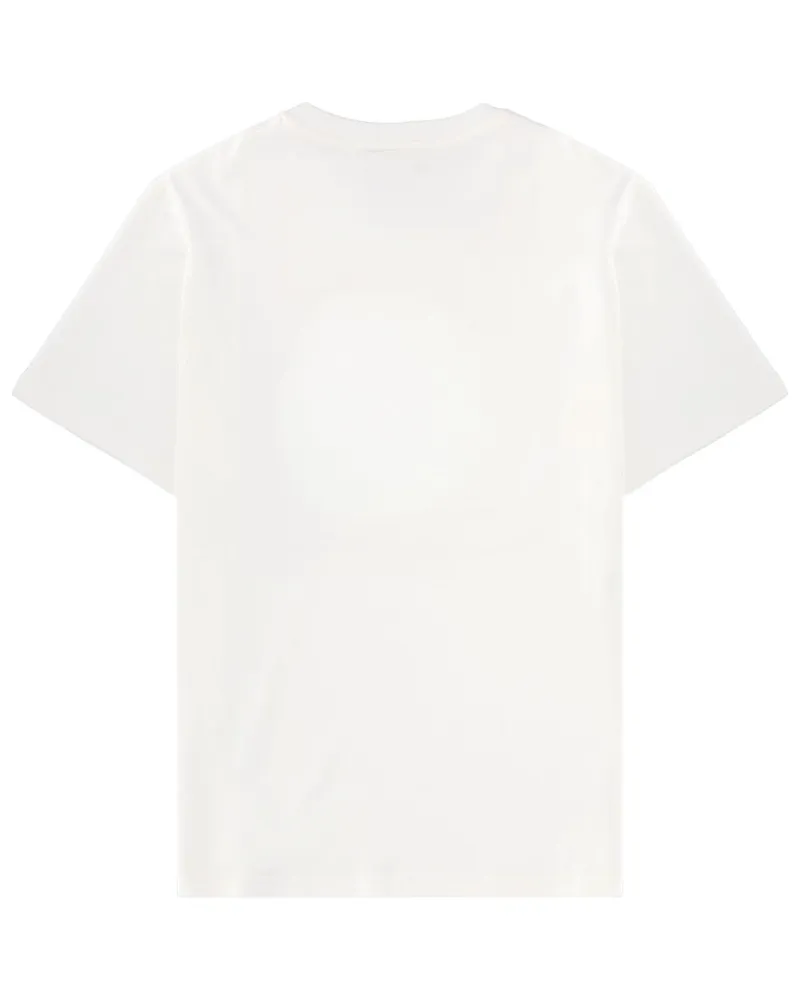 Stella McCartney Logo Cotton T-Shirt — White White