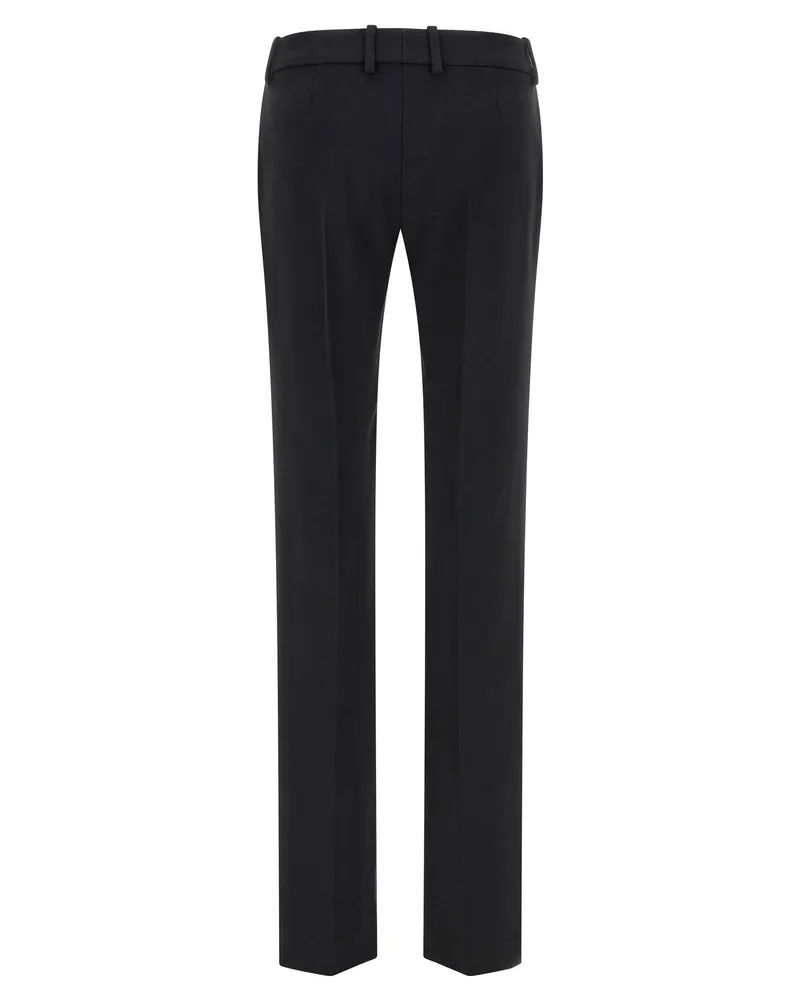 Ermanno Scervino Tailored Cady Trousers — Black Black
