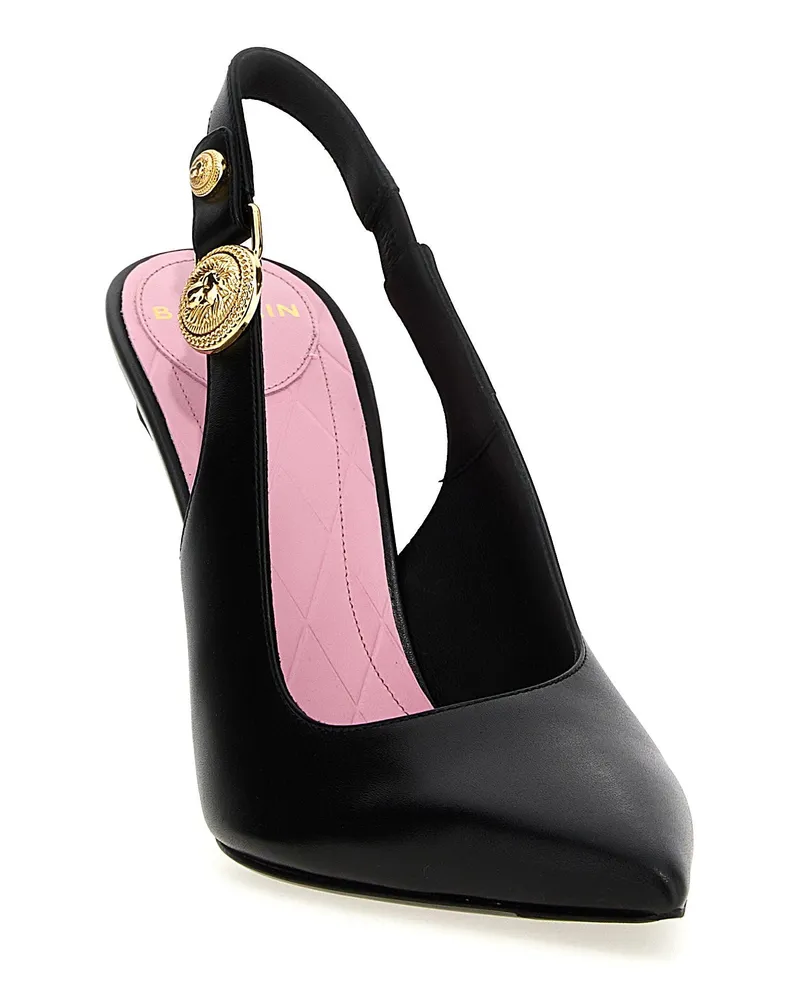 Balmain Heel — Black Black