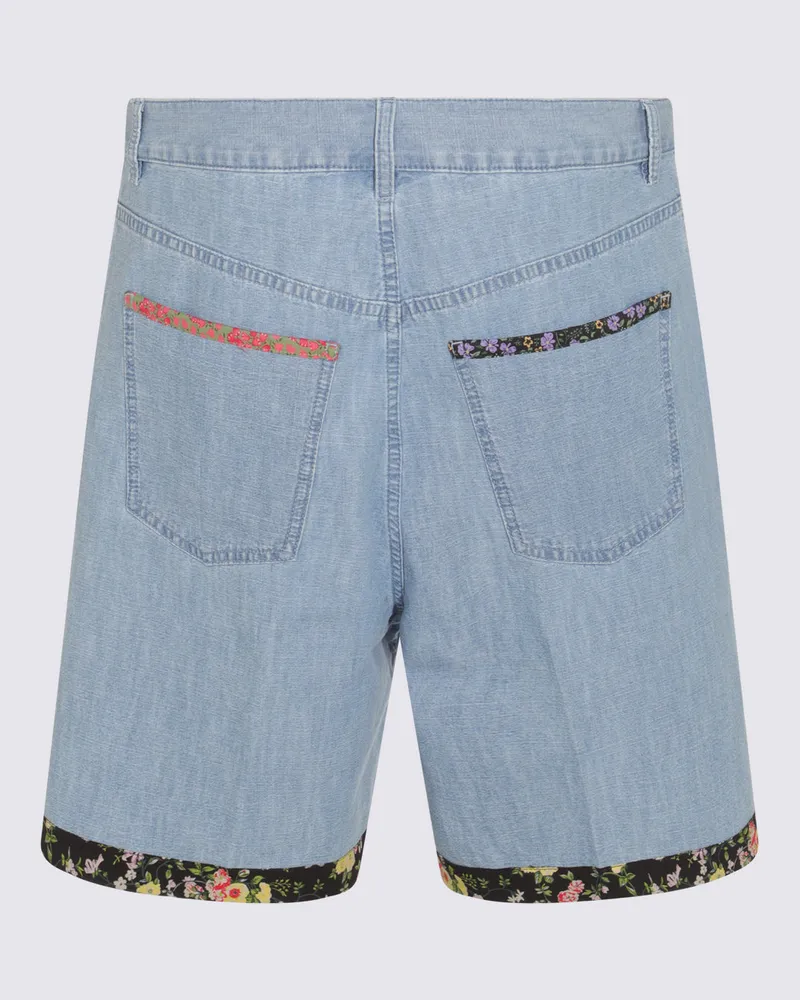 Valentino Garavani Men's Shorts Light Blue _co Blue