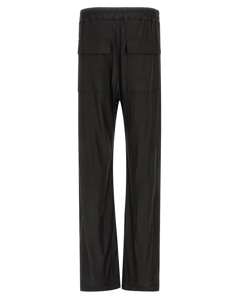 DRKSHDW by Rick Owens Men's Black Acetate Casual Pants Black
