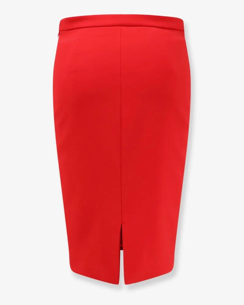 Elisabetta Franchi Women's Skirt Essentials Red Polyester Red