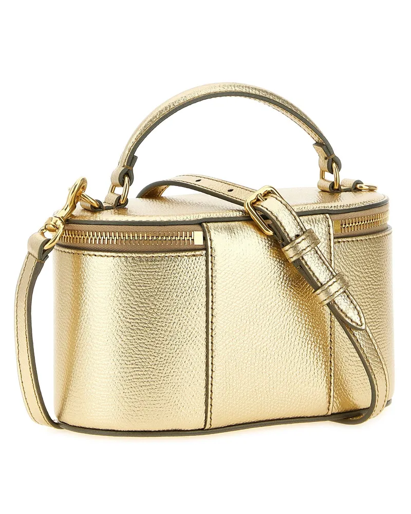 Valentino Garavani Vanity Mini Bag — Gold Gold