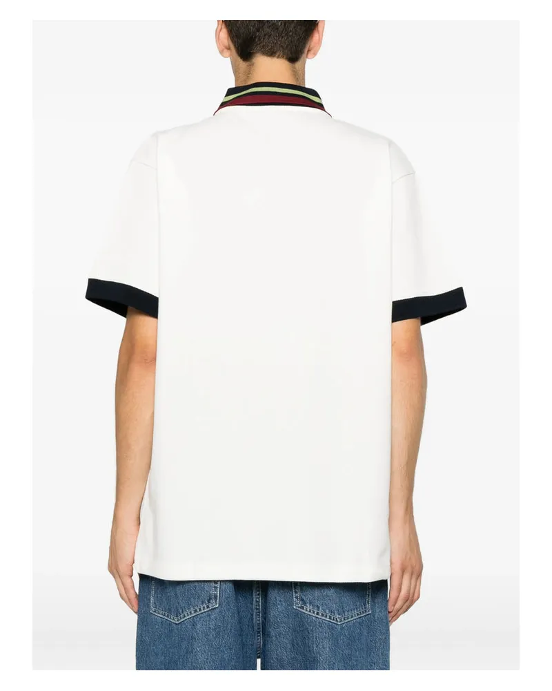Drôle de Monsieur Offwh Polo Shirt — White White