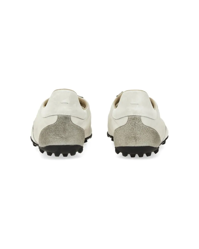 Maison Margiela Polyester Cotton Sneaker — White White
