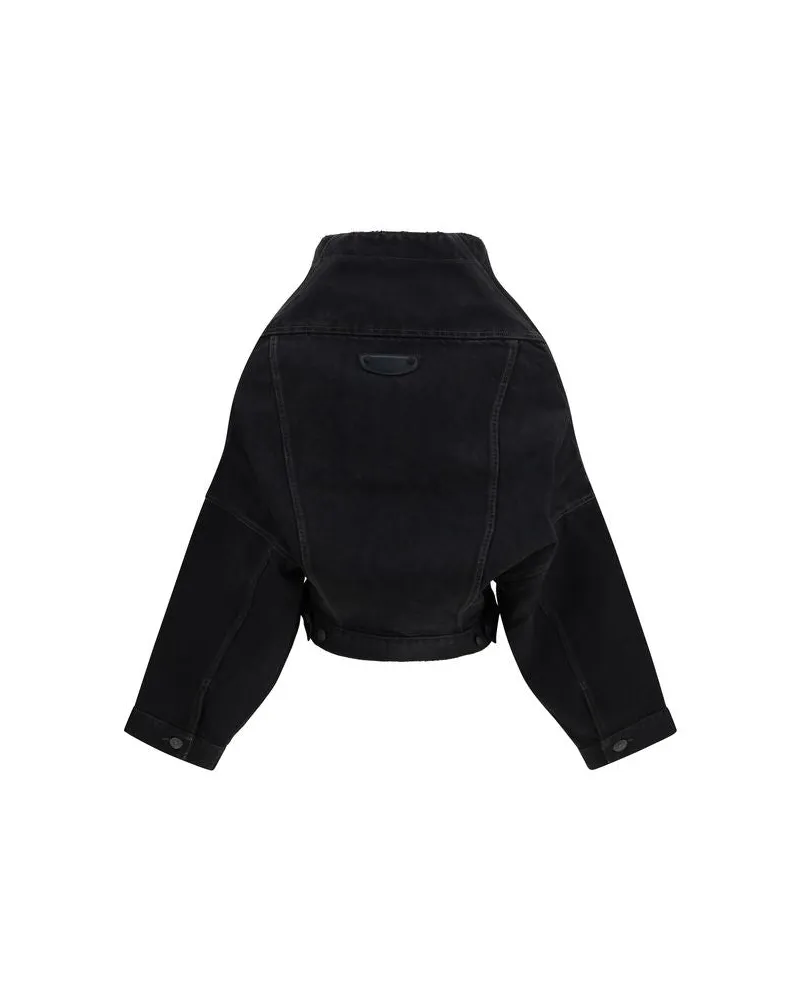 Balenciaga Wrap Jacket — Black Black