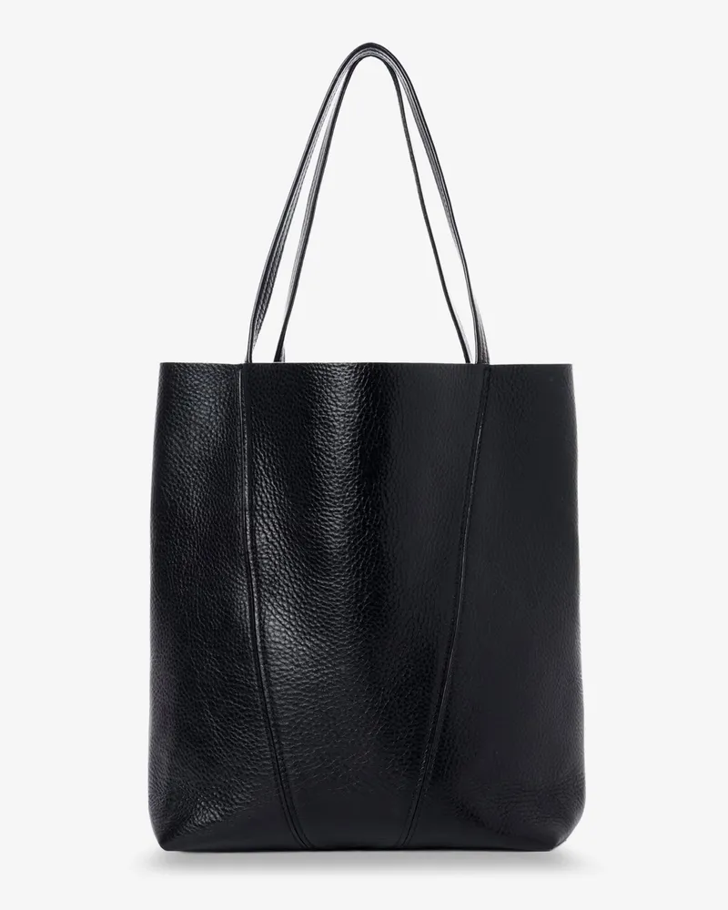 Chloé Women's Shoulder Bag Spin Leather Black Black