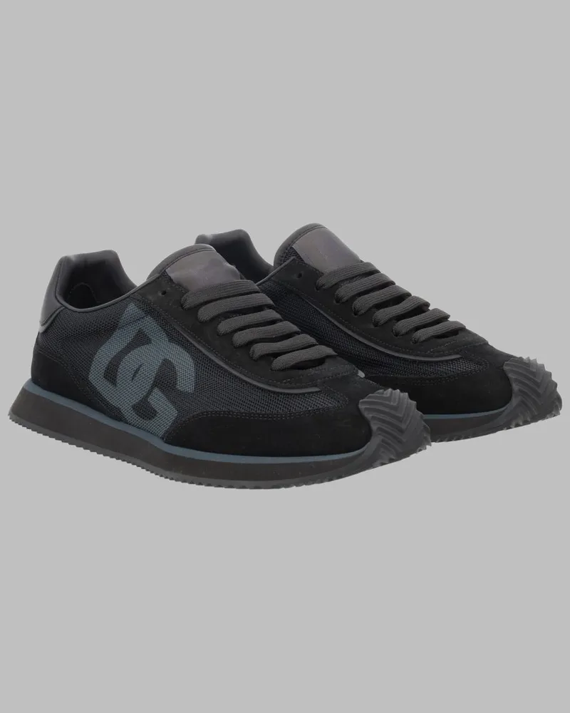 Dolce & Gabbana DG Cushion Sneaker — Black Black