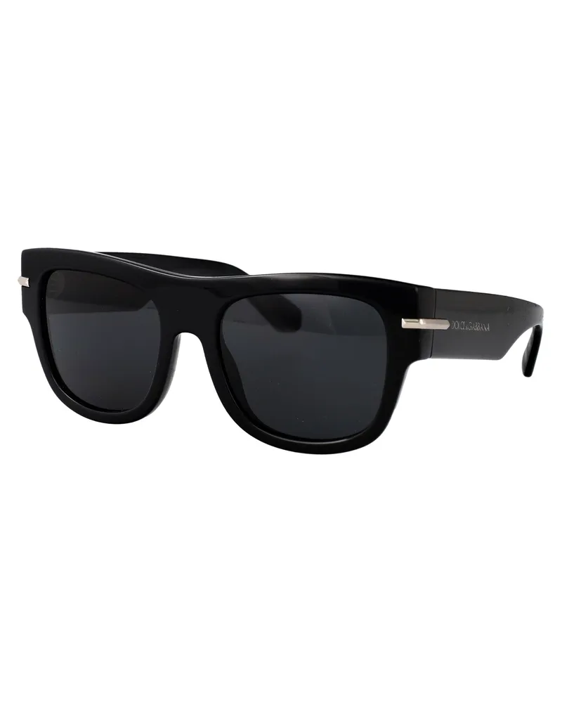 Dolce & Gabbana 0DG4484 Black Acetate Sunglasses — Black Black