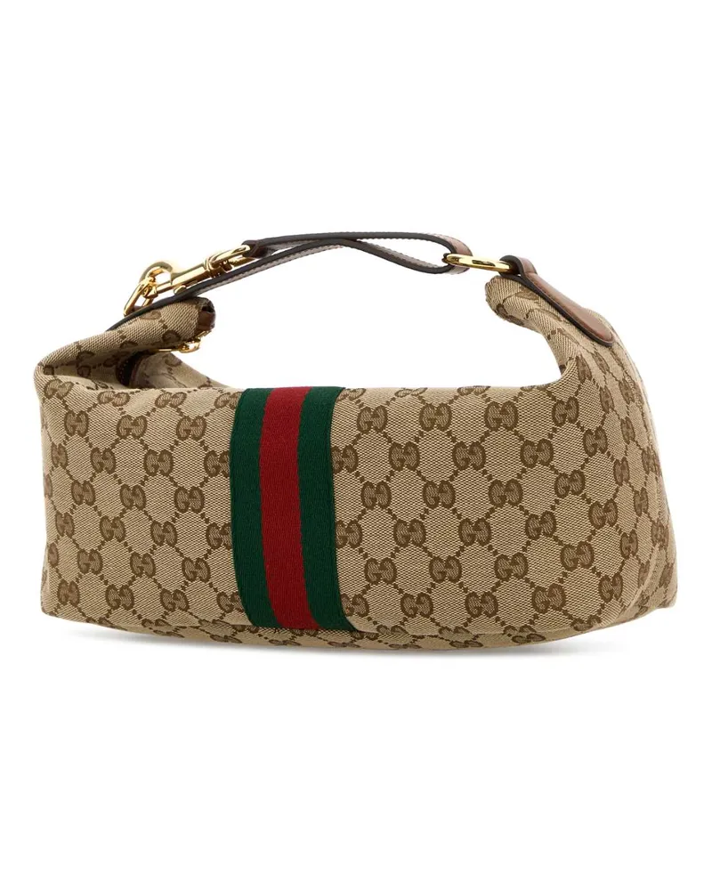 Gucci Women's Gg Fabric  Vanity Handbag Bebonysundialvrv Borse A Mano Bag Beige