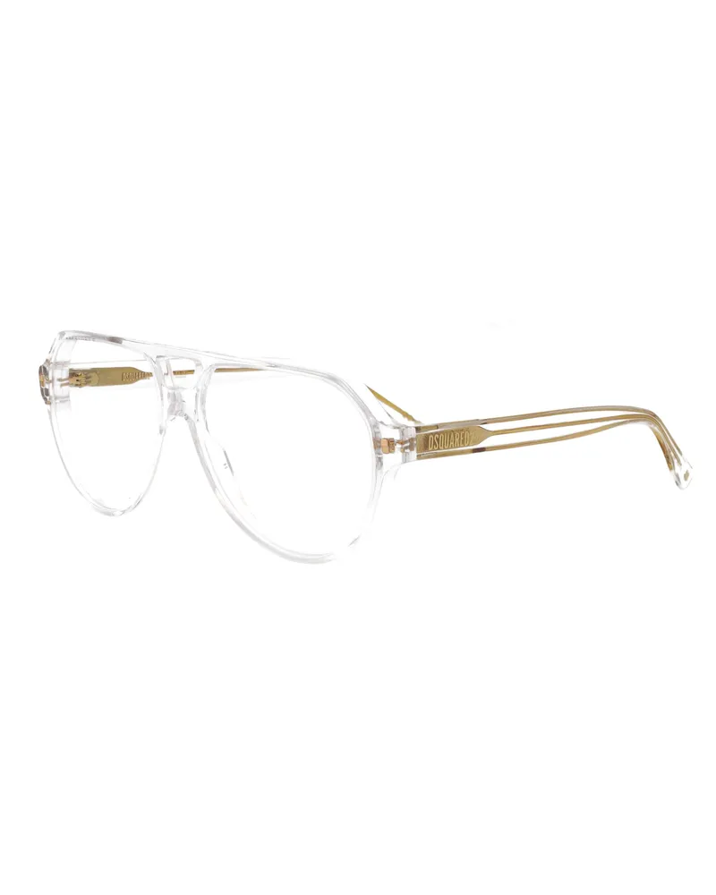 Dsquared2 Men's Sunglasses D20204 Crystal Acetate Glasses & Frames Crystal