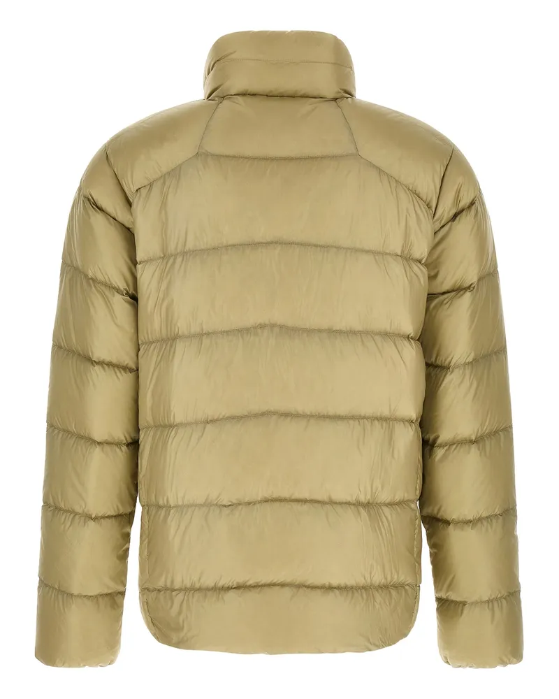 Patagonia Quilted Nylon Down Jacket — Beige Beige