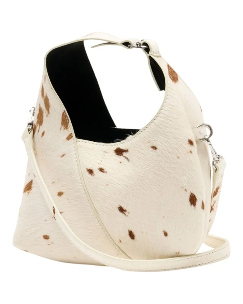 Samsøe & Samsøe Women's Sakaia Mini 15374 Purse - Samsøe Leather White Calfskin Bags Handbags-Purses White