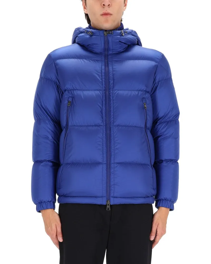 Moncler Rivau Down Jacket — Blue Blue