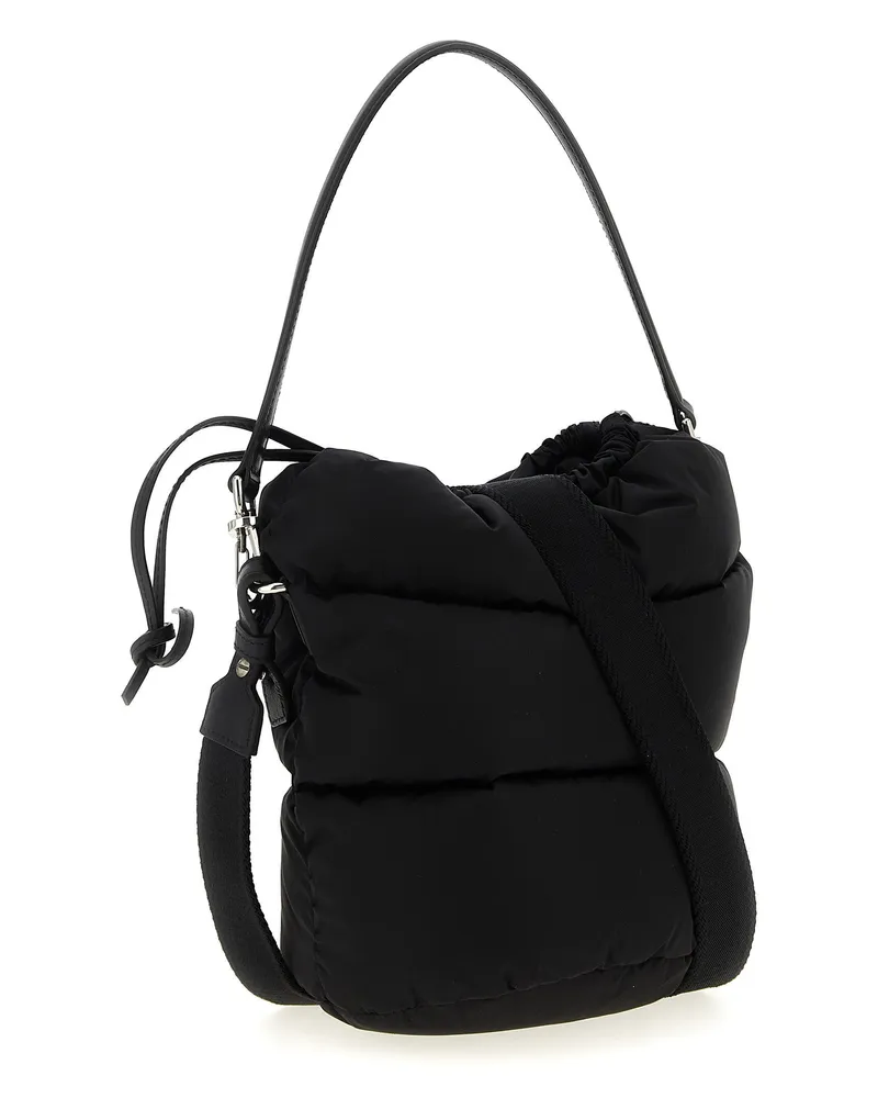 Moncler Caradoc Bucket Bag — Black Black