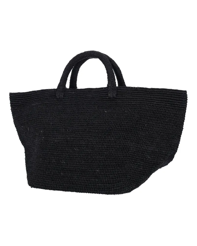 IBELIV Women's Bags Black Raphia Black