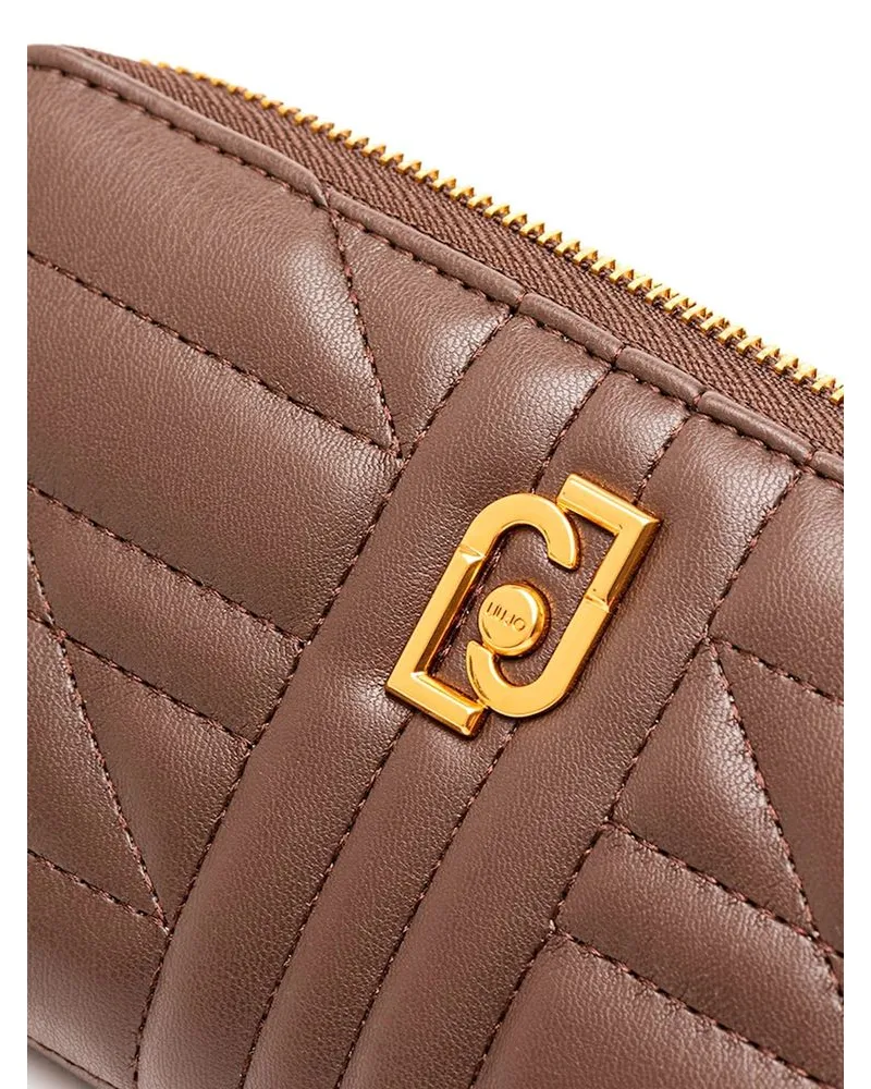 Liu Jo Women's Wallet Chocolate Polyurethane Bags Brown