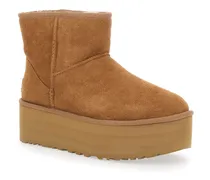 Oversized Platform Boot — Brown