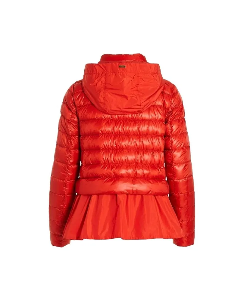 Herno Women's Multicolor Polyamide Full-Length Jacket Clothing Red