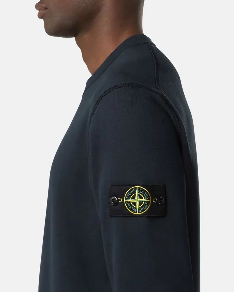 Stone Island Crewneck Sweatshirt Bleu