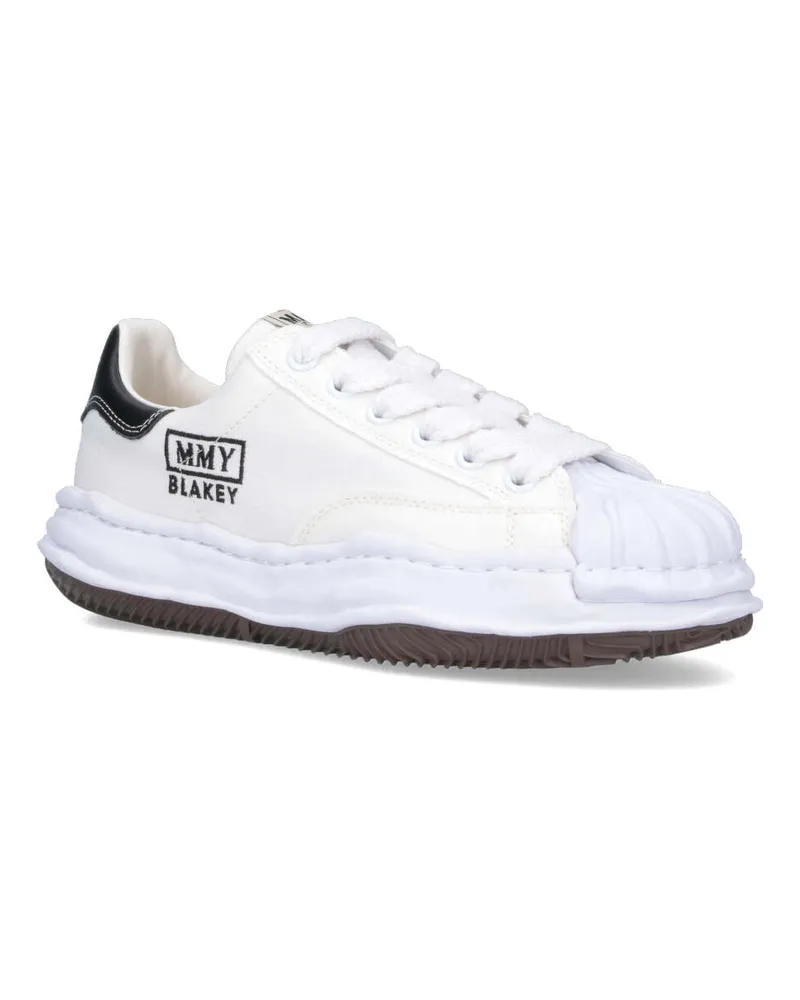 MIHARAYASUHIRO Unisex Sneakers White Upper: Cotton White