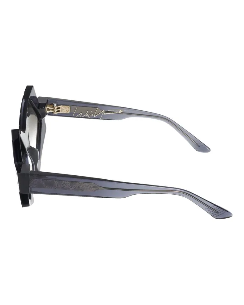 Yohji Yamamoto Unisex Sunglasses  Slook004 M003 16-145 Acetato Grey