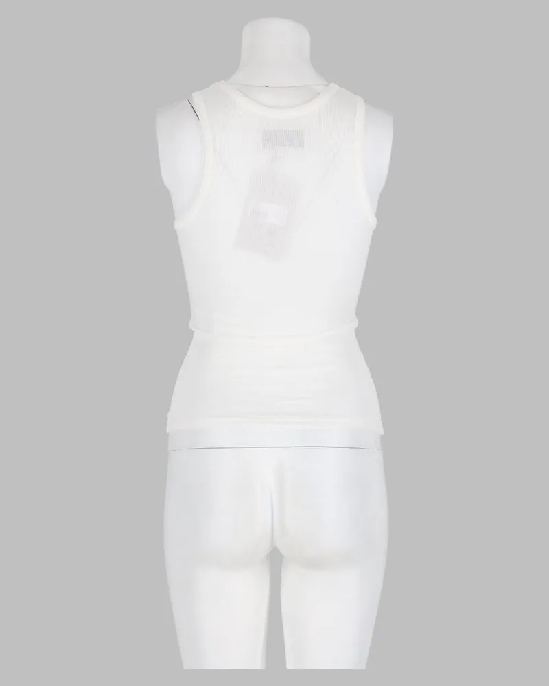 Vivienne Westwood Logo Tank Top — White White
