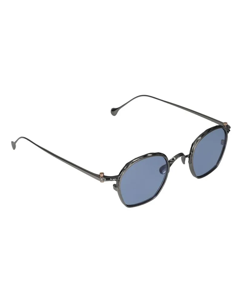 Yohji Yamamoto Unisex Slook011 Metal Square Frame Sunglasses Gunmetal Gunmetal
