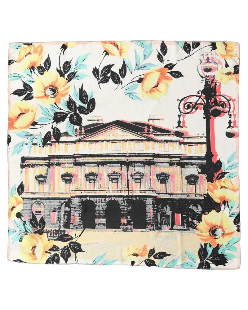 Dolce & Gabbana Silk Foulard Scarf — Multicolor Multicolor