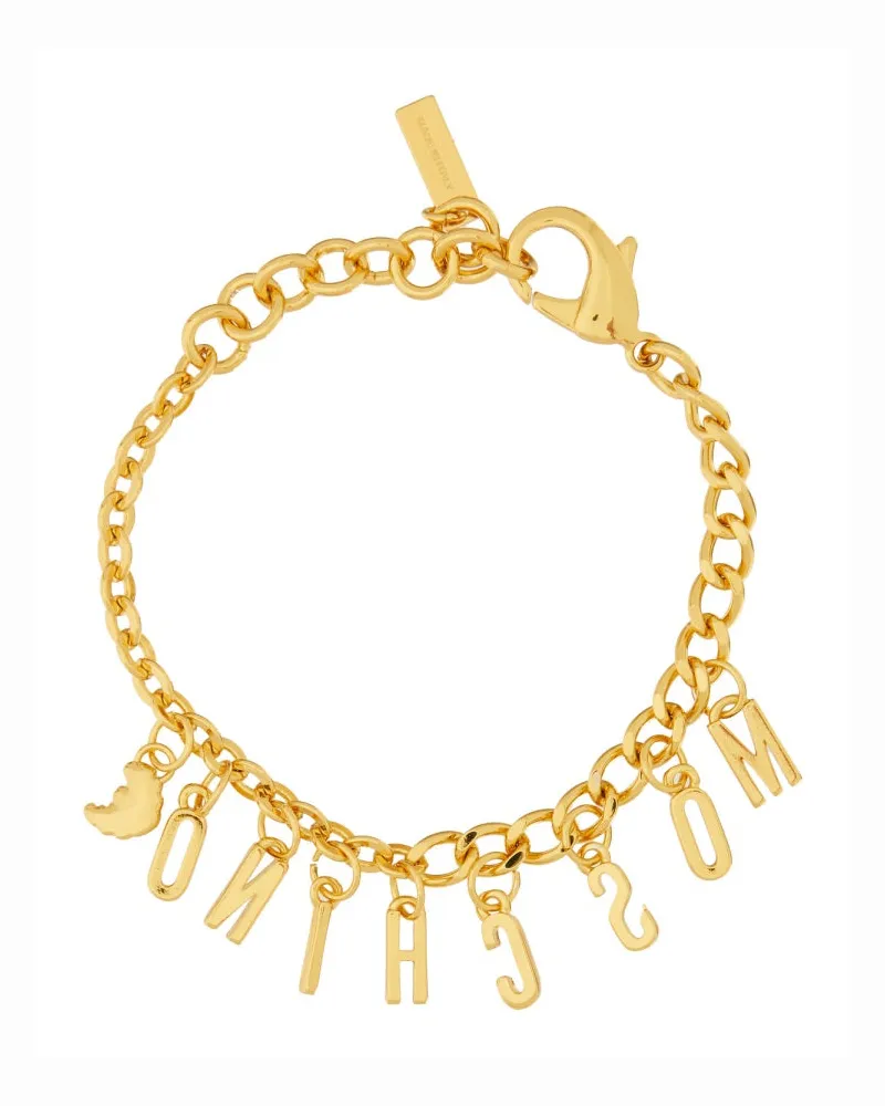 Moschino Logo Bracelet Bracelet — Gold Gold