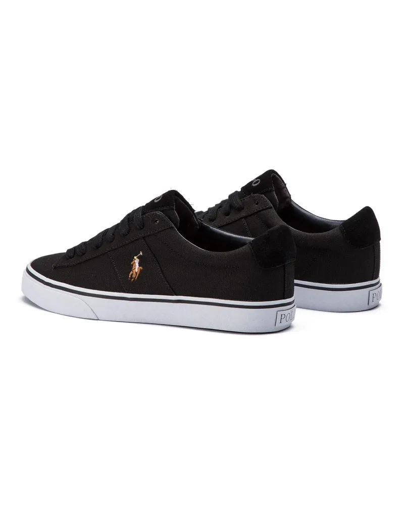 Ralph Lauren Sayer Sneaker — Black Black