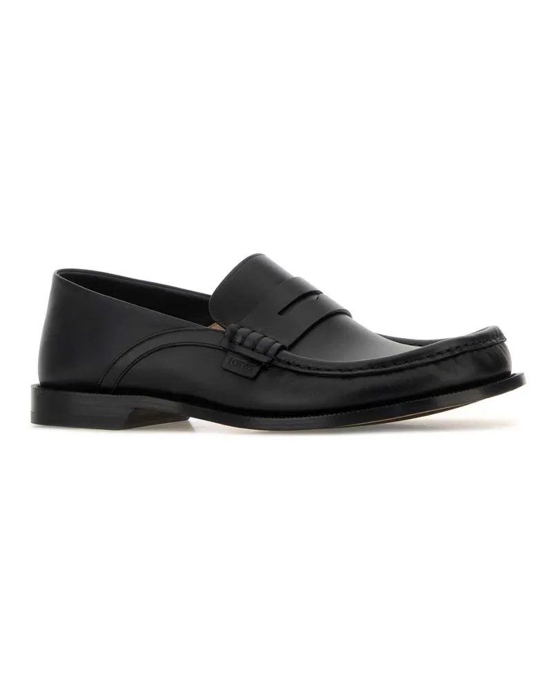 Loewe M816290x47 Black Mocassini Loafers Black