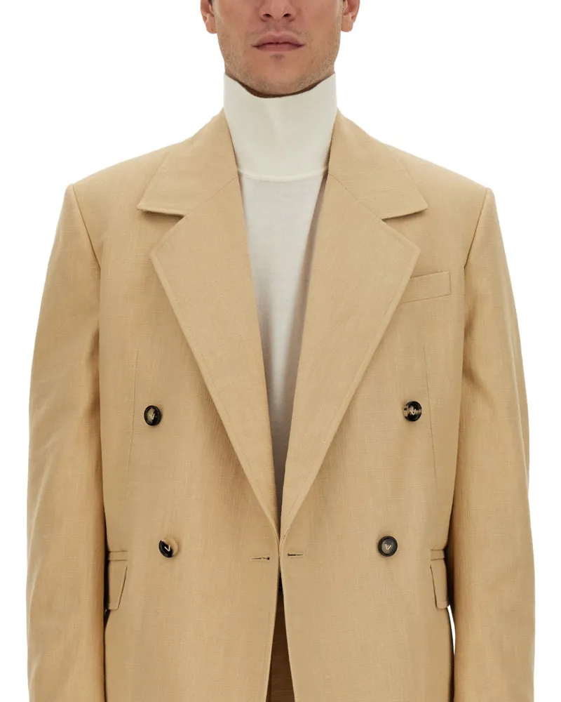 Bottega Veneta Wool Turtleneck Sweater — White White