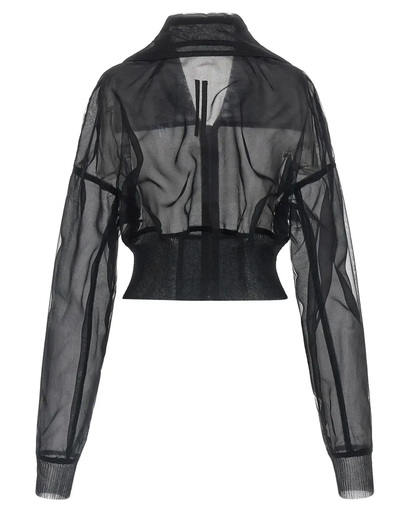 Rick Owens Bomber Jacket — Black Black